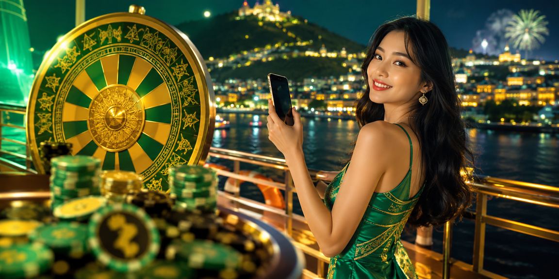 Người chơi roulette tại Đà Lạt dịp lễ hội với giao diện casino trực tuyến trên điện thoại